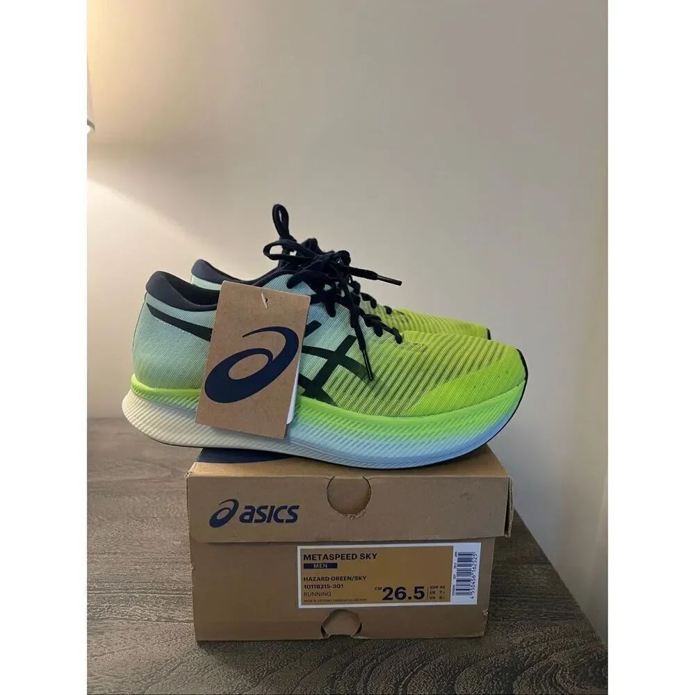 ASICS Metaspeed Sky “Hazard Green Sky”